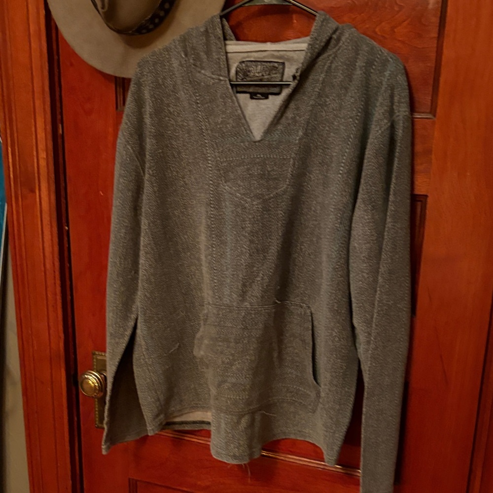 Brooklyn Cloth Charcoal Men's Hooded Sweater